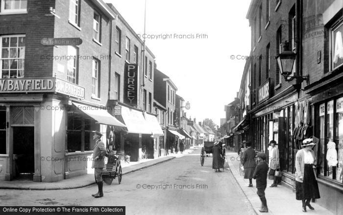 Photo of Dereham, High Street 1922