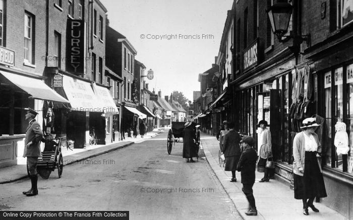 Photo of Dereham, High Street 1922