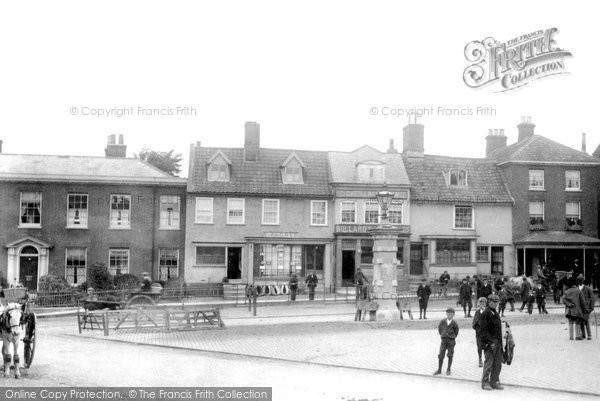 Photo of Dereham, Market Place 1901