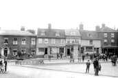 Market Place 1901, Dereham