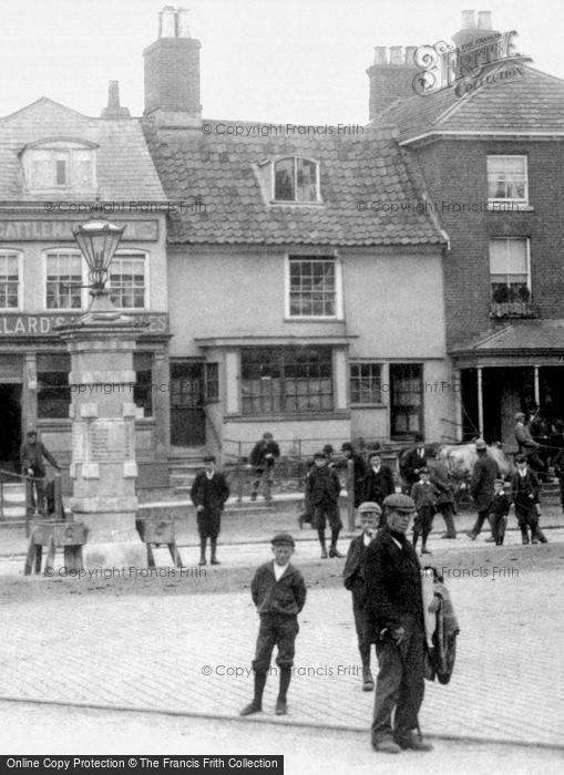 Photo of Dereham, Market Place 1901