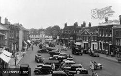 Market Place c.1950, Dereham