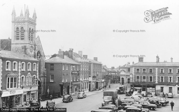Photo of Dereham, Market Place c.1955