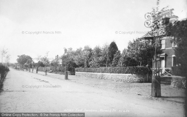 Photo of Dereham, Norwich Road 1898