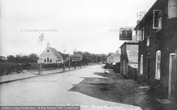 Photo of Dereham, Norwich Road 1898
