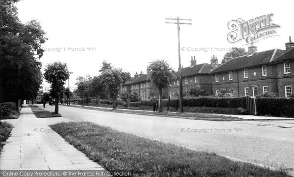 Photo of Dereham, Norwich Road c.1955