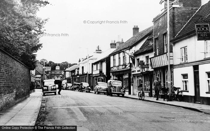 Photo of Dereham, Norwich Street c.1955