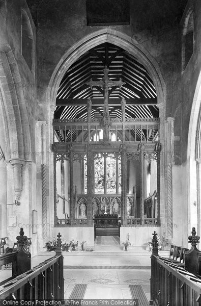Photo of Dereham, Parish Church, War Memorial Screen 1922