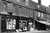 Shops In The Market Place 1898, Dereham