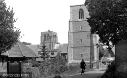 Dereham, St Nicholas' Church c1955