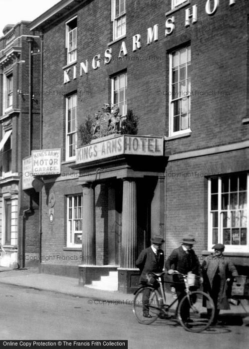 Photo of Dereham, The Kings Arms Hotel 1922