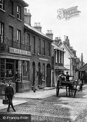 Townsfolk In Church Street 1893, Dereham
