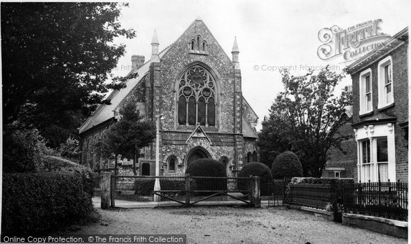 Photo of Dereham, Trinity Methodist Church c.1960