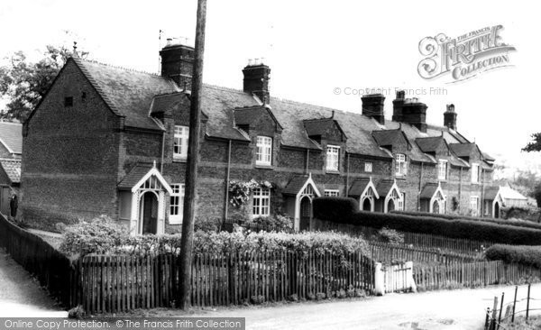Photo of Dersingham, Hawthorn Cottages c.1965