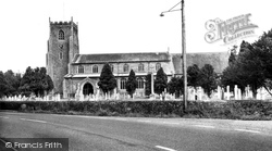 St Nicholas Church c.1965, Dersingham