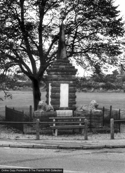 Photo of Dersingham, The Memorial c.1965
