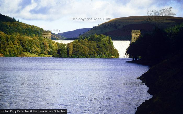 Photo of Derwent Reservoir, From Abbey Tip Towards Howden Dam c.1990