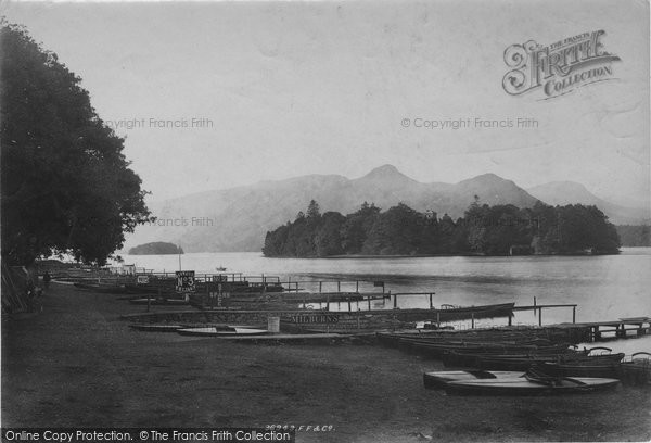 Photo of Derwent Water, Boat Station 1895