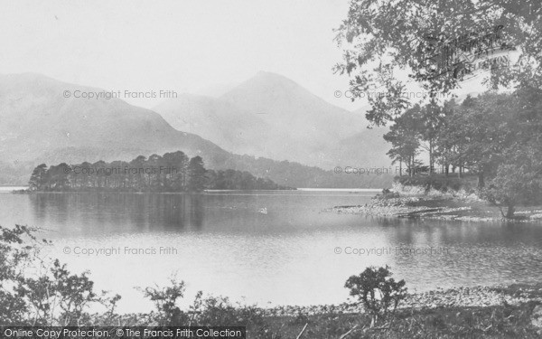 Photo of Derwent Water, Broom Point 1895