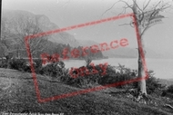 Falcon Crag From Broom Hill 1889, Derwent Water