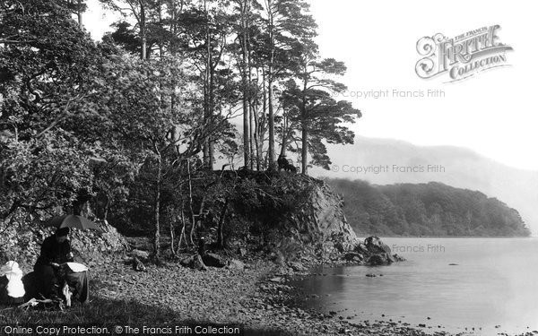 Photo of Derwent Water, Friar's Crag 1889