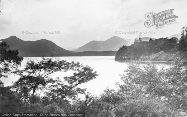 Photo of Derwent Water, Friar's Crag And Causey Pike c.1930