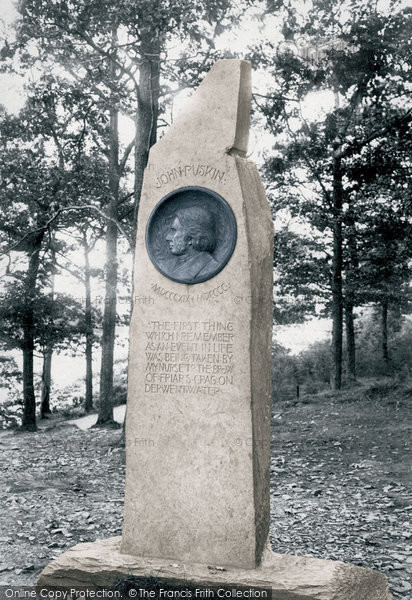 Photo of Derwent Water, Friar's Crag, The Ruskin Monument 1906