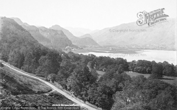 Photo of Derwent Water, From Above Watendlath Road 1893
