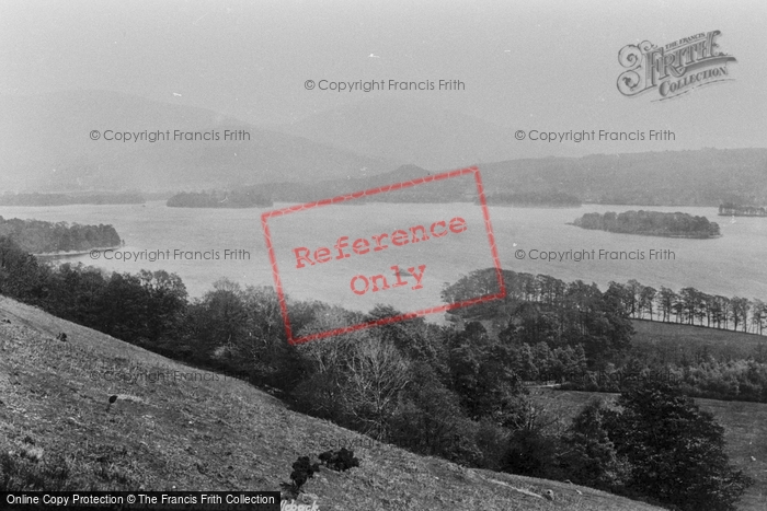 Photo of Derwent Water, From Catbells With Islands 1889