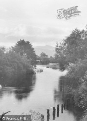 From High Stock Bridge c.1930, Derwent Water