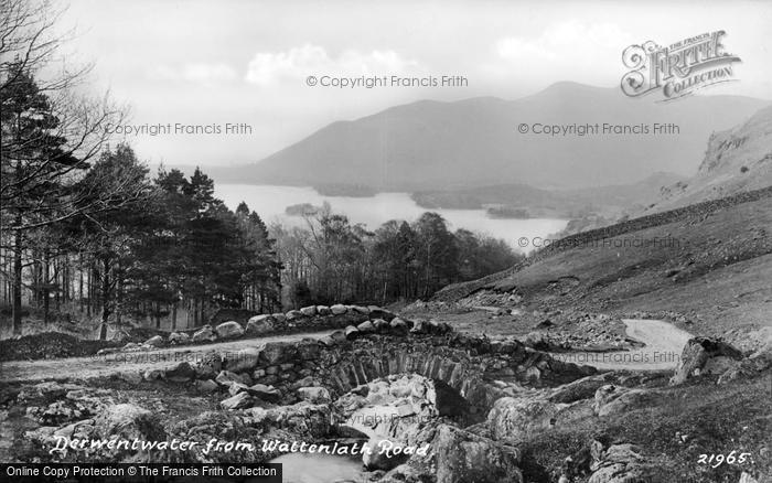 Photo of Derwent Water, From Watendlath Road 1889