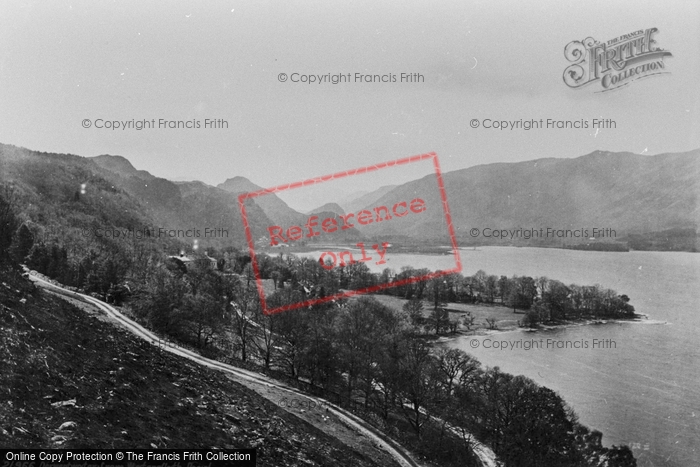 Photo of Derwent Water, From Watendlath Road 1889