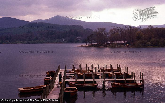 Photo of Derwent Water, Grisedale Pike From Keswick Landing Stage c.1975