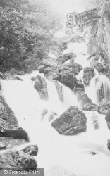 Lodore Falls c.1880, Derwent Water