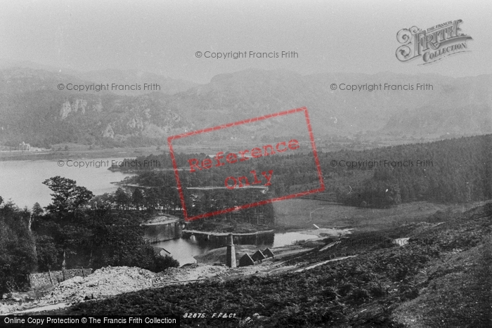 Photo of Derwent Water, Lodore From Across The Lake 1893