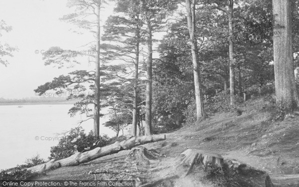 Photo of Derwent Water, On Friar's Crag 1895