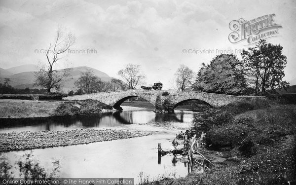 Photo of Derwent Water, Portinscale Bridge c.1880