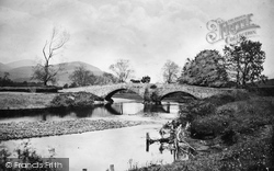 Portinscale Bridge c.1880, Derwent Water