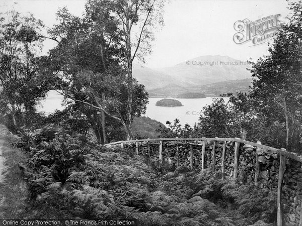 Photo of Derwent Water, Saddleback In Distance c.1861