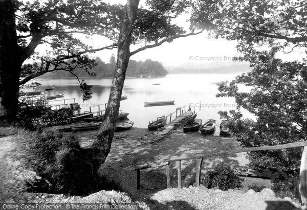 Photo of Derwent Water, The Boat Station 1889