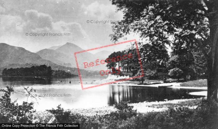 Photo of Derwent Water, View Of The Lake c.1920