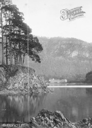 Walla Crag From Friar's Crag 1889, Derwent Water