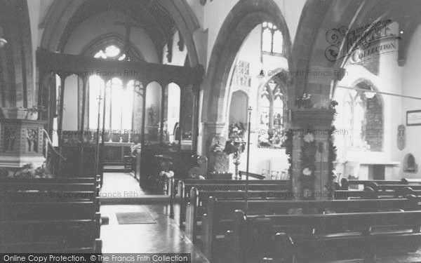 Photo of Desborough, Church Of St Giles, Interior c.1965