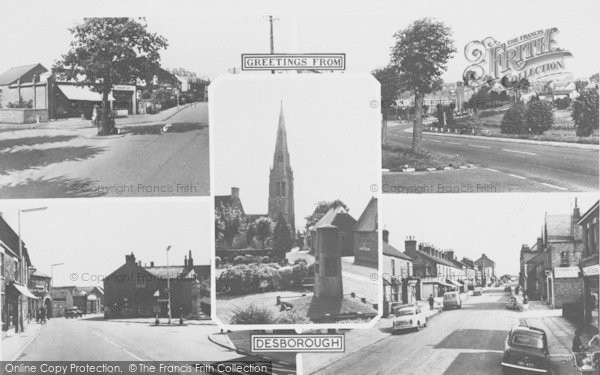 Photo of Desborough, Composite c.1955