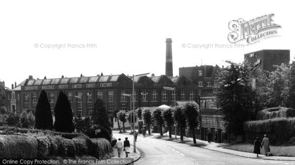 Photo of Desborough, Corset Factory c.1955