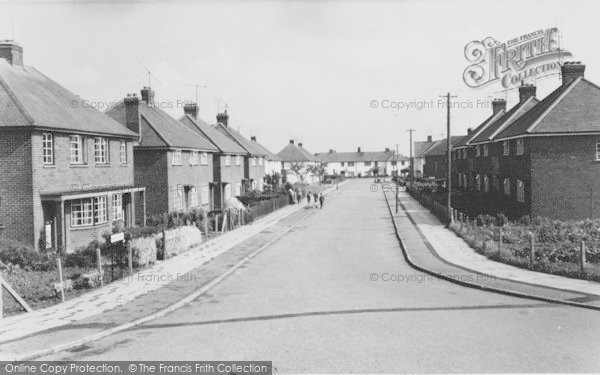 Photo of Desborough, Hilltop Avenue c.1955