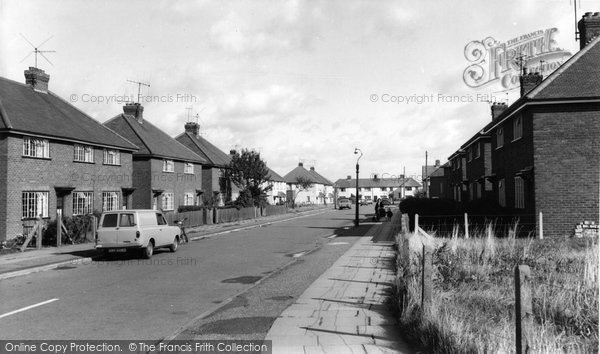 Photo of Desborough, Hilltop Avenue c.1965