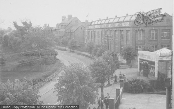 Photo of Desborough, Rothwell Road And The Corset Factory c.1950
