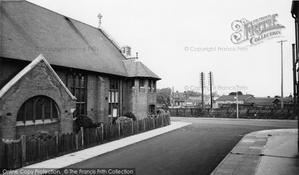 Photo of Desborough, The Chapel And Station c.1955