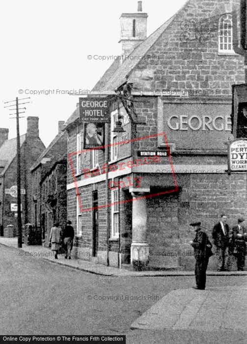 Photo of Desborough, The George Hotel, High Street c.1950